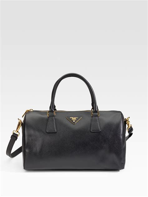 prada saffiano lux tracolla small boston|Prada pillow bag.